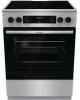GORENJE Плита Электрическая GECS6C70XC нержавеющая сталь стеклокерамика (без крышки)