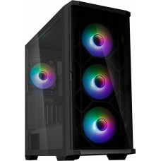ZALMAN Корпус Z10 Duo черный без БП ATX 7x120mm 5x140mm audio bott PSU