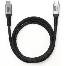 PREMIER Кабель USB Type-C (m) - USB Type-C (m), 1м, черный [100w/4k 60hz/20gbs]