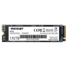 PATRIOT SSD накопитель P310 P310P192TM28 1.92ТБ, M.2 2280, PCIe 3.0 x4, NVMe, M.2