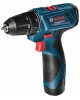BOSCH Дрель-шуруповерт GSR 120- LI, 2Ач, с двумя аккумуляторами [06019g8020]