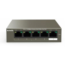 TENDA Коммутатор 5PORT F1105P-4-63W IP-COM