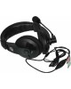 OKLICK Наушники с микрофоном Оклик HS-M137V черный 1.8м мониторные оголовье (614046)