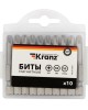 Бита KRANZ (KR-92-0420) Бита PZ3х50 мм для шуруповерта (упак. 10 шт.)