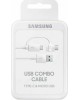 SAMSUNG Кабель EP-DG930DWEGRU USB (m)-micro USB (m) 1.5м белый