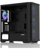 ZALMAN Корпус Z10 Duo черный без БП ATX 7x120mm 5x140mm audio bott PSU