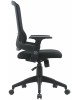 Кресло компьютерное CACTUS Кресло CS-MC313-BK, на колесиках, сетка/ткань, черный