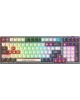 A4TECH Клавиатура Bloody WS98 Pixels Red механическая темно-серый/белый USB беспроводная BT/Radio Multimedia for gamer LED (WS98)
