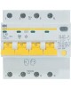 IEK Выключатель автом. дифф. тока MAD10-4-040-C-030 АД14 40A тип C 4.5kA 30мА AC 4П 400В 5мод белый (упак.:1шт)