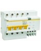 IEK Выключатель автом. дифф. тока MAD10-4-040-C-030 АД14 40A тип C 4.5kA 30мА AC 4П 400В 5мод белый (упак.:1шт)
