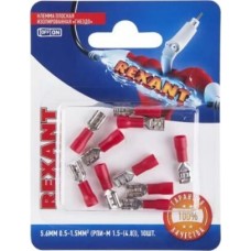 REXANT (06-0386-A) РПИ-М 1.5-(4.8)/РПИМ 1,25-5-0,8/FDD1.25-187(8), 5.6 ММ, 0.5-1.5ММ2, КРАСНАЯ