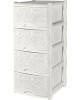 Комод KEEPLEX KL377112048 Комод Fiori четырехсекционный 50х41,5х55,5см белое облако