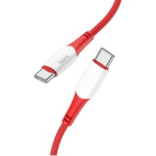 Кабель HOCO (6931474760524) X70 USB 3.0A 60W для Type-C Type-C Red 1 м