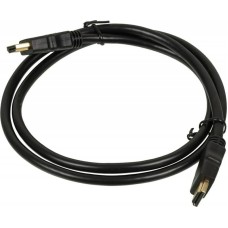 NONAME Кабель аудио-видео High Speed HDMI (m)/HDMI (m) 1м. позолоч.конт. черный