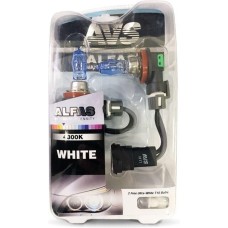 AVS Газонаполненные лампы ALFAS Maximum Intensity 4300K H11 12V 85W, комплект 2+2 (W5W) шт