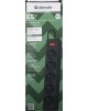 Фильтр сетевой DEFENDER (99486) ES сет.фильтр 5роз - 5м - (пакет) черный