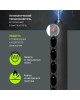 Фильтр сетевой DEFENDER (99486) ES сет.фильтр 5роз - 5м - (пакет) черный