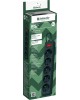Фильтр сетевой DEFENDER (99486) ES сет.фильтр 5роз - 5м - (пакет) черный