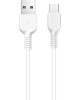 Кабель HOCO (6957531061199) X13 USB (m) - Type-C (m) 1.0м - белый