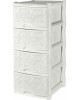 Комод KEEPLEX KL377112048 Комод Fiori четырехсекционный 50х41,5х55,5см белое облако
