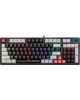 Клавиатура DEFENDER (45419) Hawk GK-418 RU радужный/коричневый