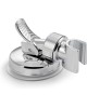 Кронштейн для лейки GFMARK 10181 Кронштейн для душевой лейки, пластиковый, на присоске, ПОВОРОТНЫЙ, хромированный.