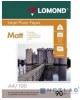 LOMOND 0102001 Матовая бумага 1х A4, 90г/м2, 100 листов