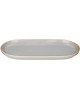 Тарелка BRONCO 189-415 SOUL KITCHEN СЕРАЯ овальная 30*14,5*2,5см