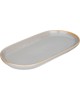 Тарелка BRONCO 189-415 SOUL KITCHEN СЕРАЯ овальная 30*14,5*2,5см