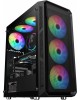 OKLICK Корпус ATX OCC-MD301, Midi-Tower, без БП, черный