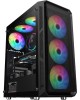 OKLICK Корпус ATX OCC-MD301, Midi-Tower, без БП, черный