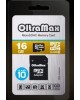 Карта памяти OLTRAMAX MicroSDHC 16GB Class10 + адаптер SD [OM016GCSDHC10-AD]