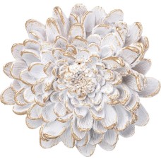 Панно LEFARD 248-081 FLOWER БЕЛЫЙ настенное 15,5*15,5*5см