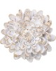 Панно LEFARD 248-081 FLOWER БЕЛЫЙ настенное 15,5*15,5*5см