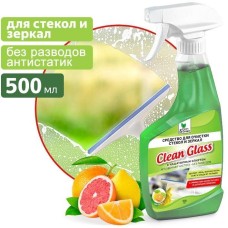 CLEAN& GREEN Средство для очистки стекол и зеркал с нашатырным спиртом (триггер) 500 мл. Clean&Green CG8285