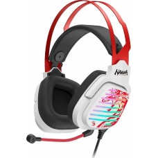 A4TECH Наушники с микрофоном Bloody G560 белый/красный 2м мониторные оголовье (G560 NARAKA)