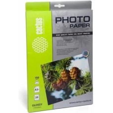 CACTUS Фотобумага CS-GA315020, A3+, для струйной печати, 20л, 150г/м2, белый, покрытие глянцевое