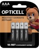 OPTICELL AAA Батарейка Basic LR03, 4 шт
