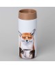 Термокружка AGNESS ТЕРМОКРУЖКА FOXY 350 МЛ 798-103
