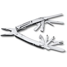 VICTORINOX Мультитул SwissTool Spirit MX Clip (3.0224.MKB1) 105мм 24функц. серебристый блистер