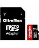 Карта памяти OLTRAMAX MicroSDHC 16GB Class10 + адаптер SD [OM016GCSDHC10-AD]