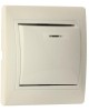 выключатель SMARTBUY (SBE-01i-10-SW1-1-c) Венера, 1-клавишный, бежевый