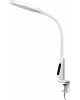 Настольный светильник CAMELION KD-837 C01 белый (LED Свет-к наст.,на струбц., 7Вт,230В,450лм,сенс.рег.ярк и цвет.темп,USB-5В,1А )