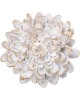 Панно LEFARD 248-081 FLOWER БЕЛЫЙ настенное 15,5*15,5*5см