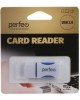 Картридер PERFEO (PF С3796) Micro SD, (PF-VI-R024 Blue) синий
