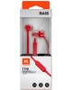 JBL Проводные наушники T110 - красный