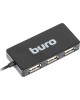 BURO Разветвитель USB 2.0 BU-HUB4-U2.0-Slim 4порт. черный