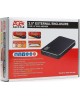 AGESTAR Внешний корпус для HDD 3UB2A18 SATA USB3.0 алюминий черный 2.5
