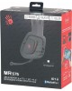 A4TECH Гарнитура игровая Bloody MR575, для компьютера и игровых консолей, мониторные, Bluetooth/радио, черный