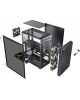 ACCORD Корпус ATX 3407, Midi-Tower, без БП, черный [acc-3407]